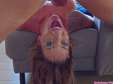 face fuck spit gif
