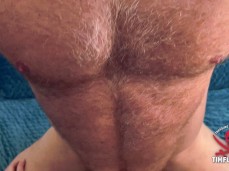 Brody Fox gets fucked by burly, bearded, hairy, hung Cain Marko 0254 6 gif