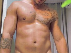 Cute, hot former rugby player shows his big, thick, uncut cock 0008-1 2 gif