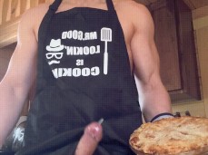 Mr Goolooking wonders if you want hot cream with your pie 0013-1 5 gif