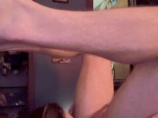 Cyrena and Coby ass licking gif