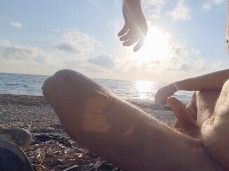 A lean, hairy, bearded, hung guy sat down next to me, and offered me a cig gif